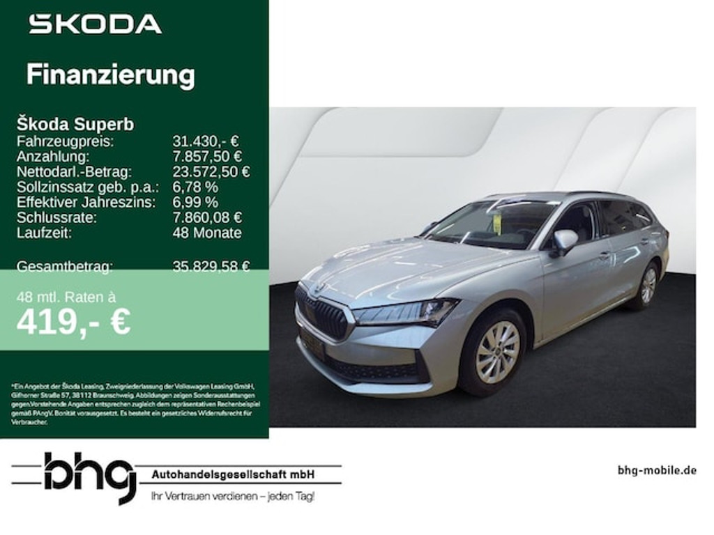 Skoda Superb 2025 Benzine