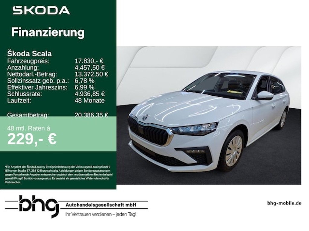 Skoda Scala 2025 Benzine