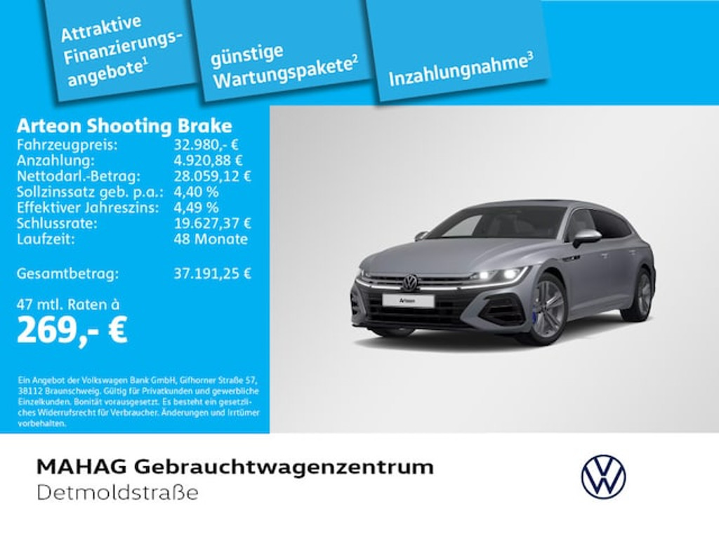 Volkswagen Arteon Shooting Brake 2022 Benzine