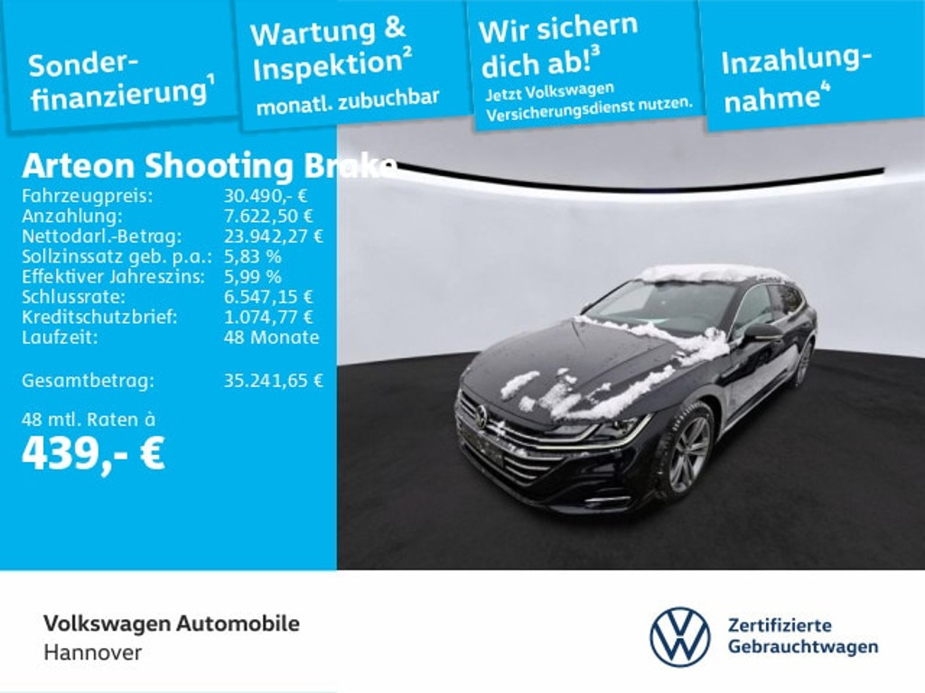 Volkswagen Arteon Shooting Brake 2023 Hybride Benzine