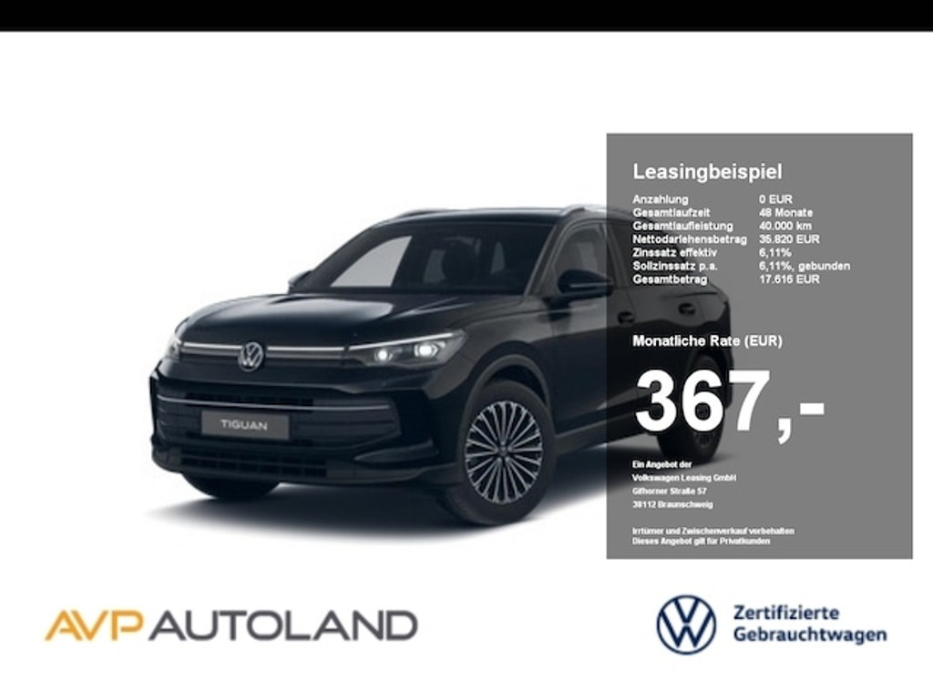 Volkswagen Tiguan 2025 Benzine