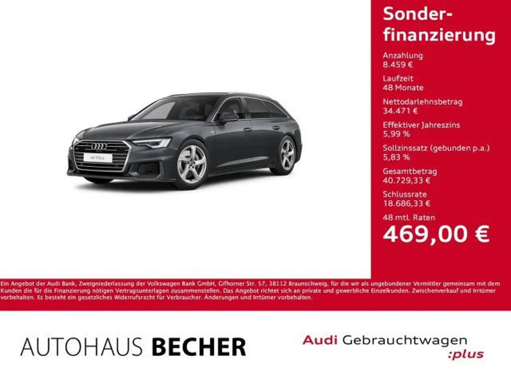 Audi A6 2022 Hybride Benzine