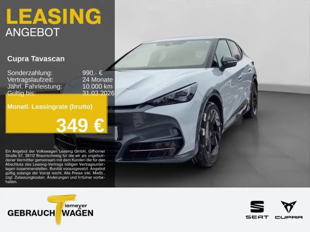 Cupra Tavascan 2025 Elektrisch
