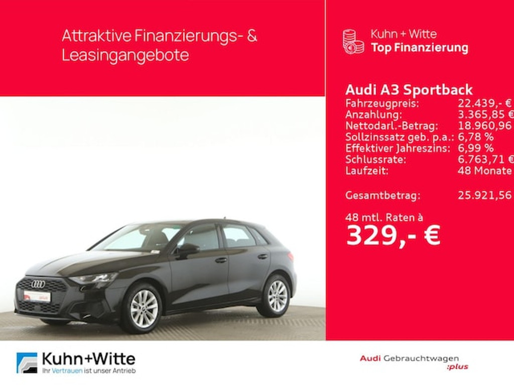 Audi A3 2022 Benzine