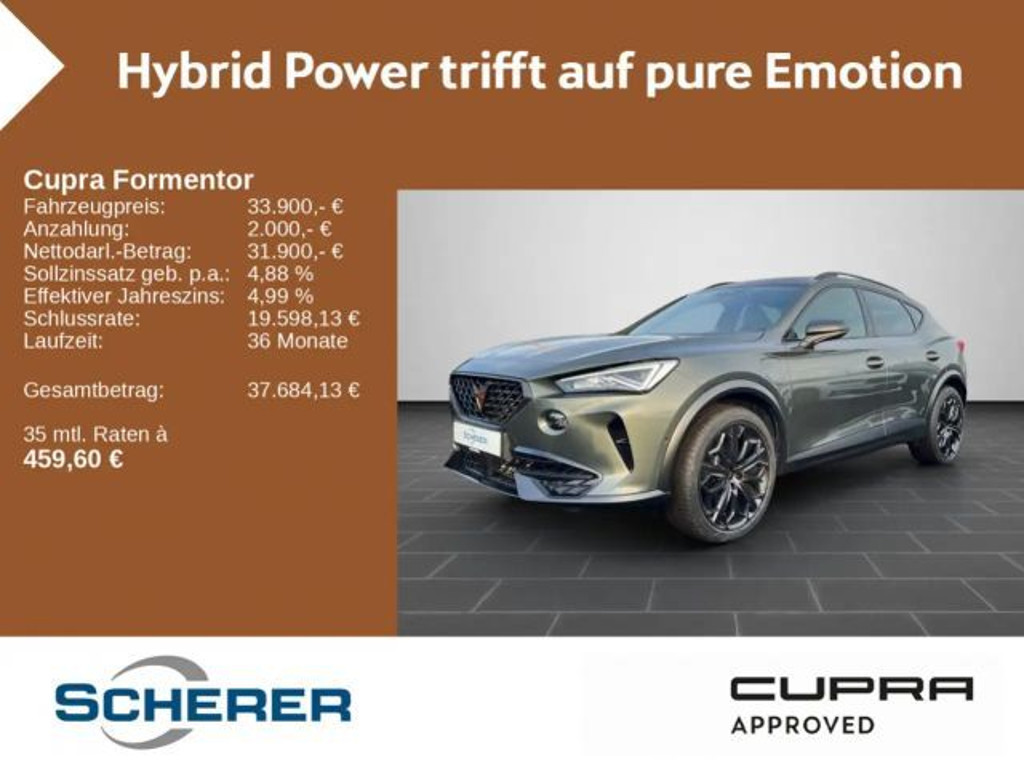 Cupra Formentor 2023 Hybride Benzine