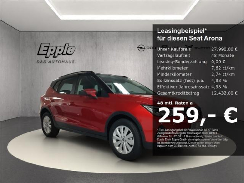Seat Arona 2025 Benzine