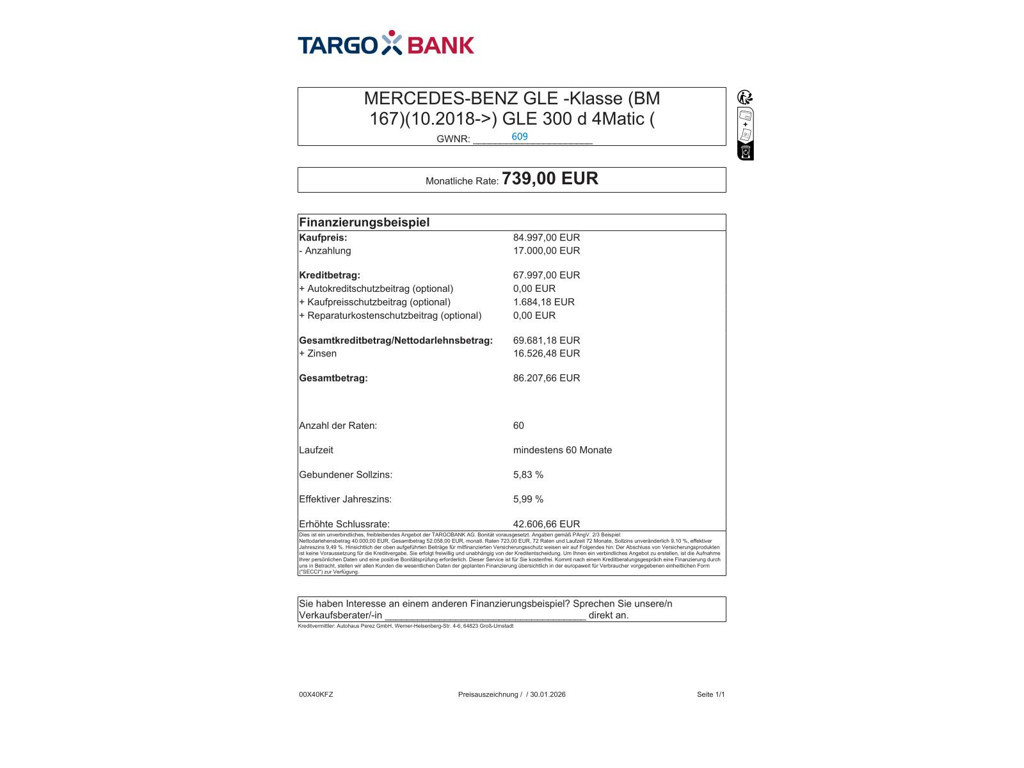 Mercedes-Benz GLE-Klasse