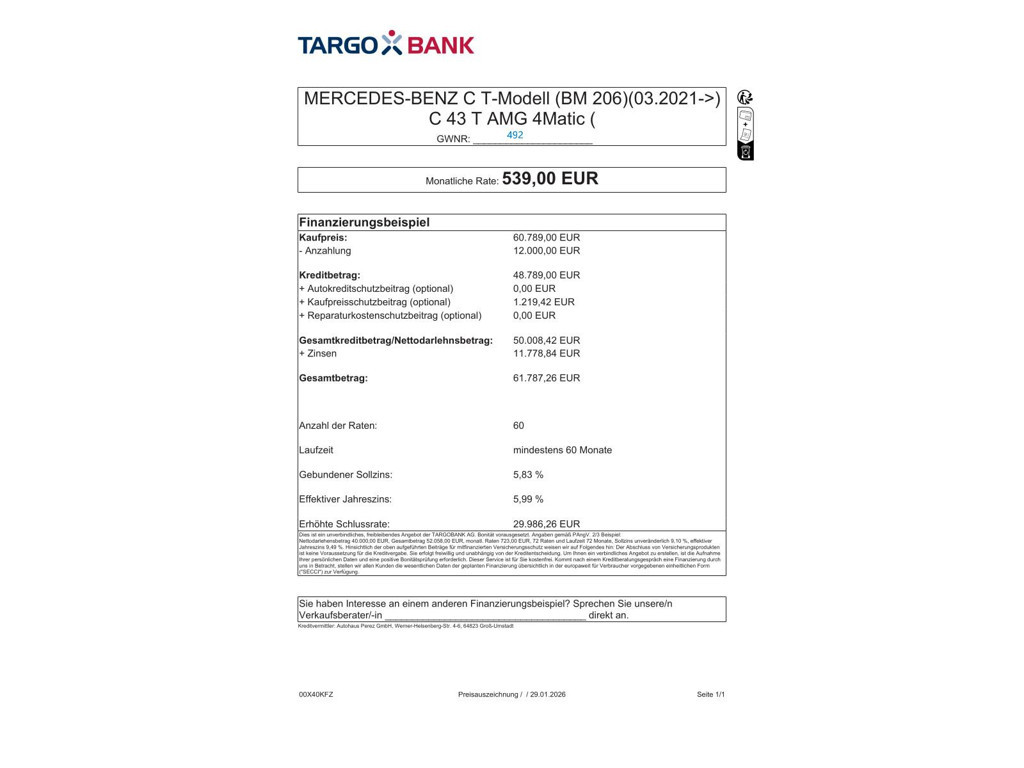 Mercedes-Benz C-Klasse