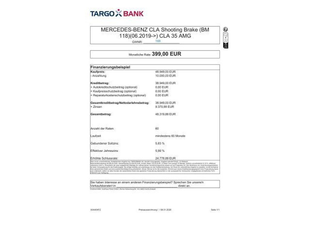 Mercedes-Benz CLA-Klasse