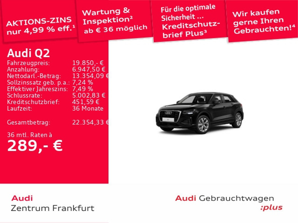 Audi Q2 2022 Benzine