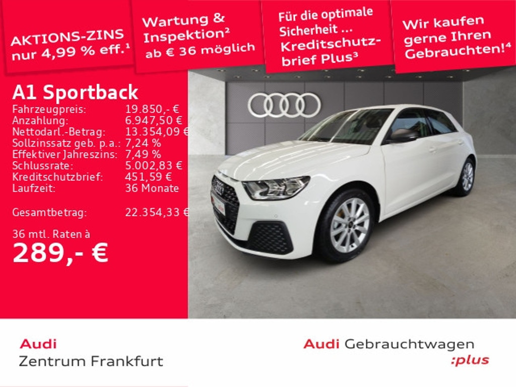 Audi A1 2022 Benzine