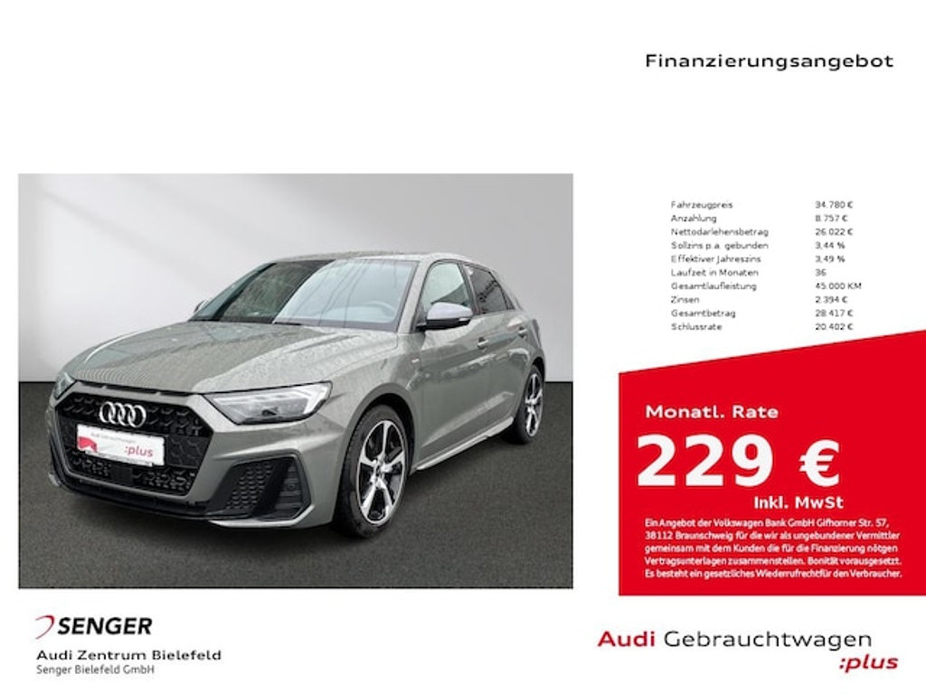 Audi A1 2025 Benzine