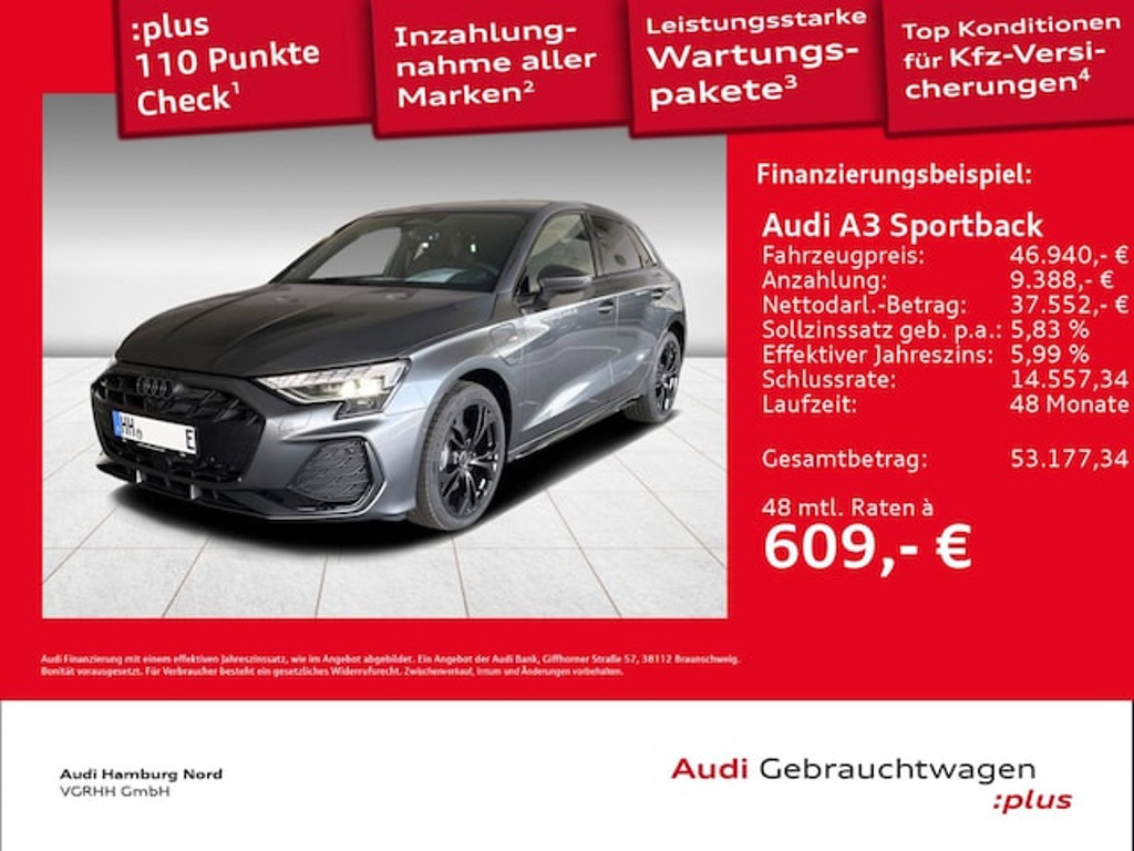 Audi A3 2026 Hybride Benzine