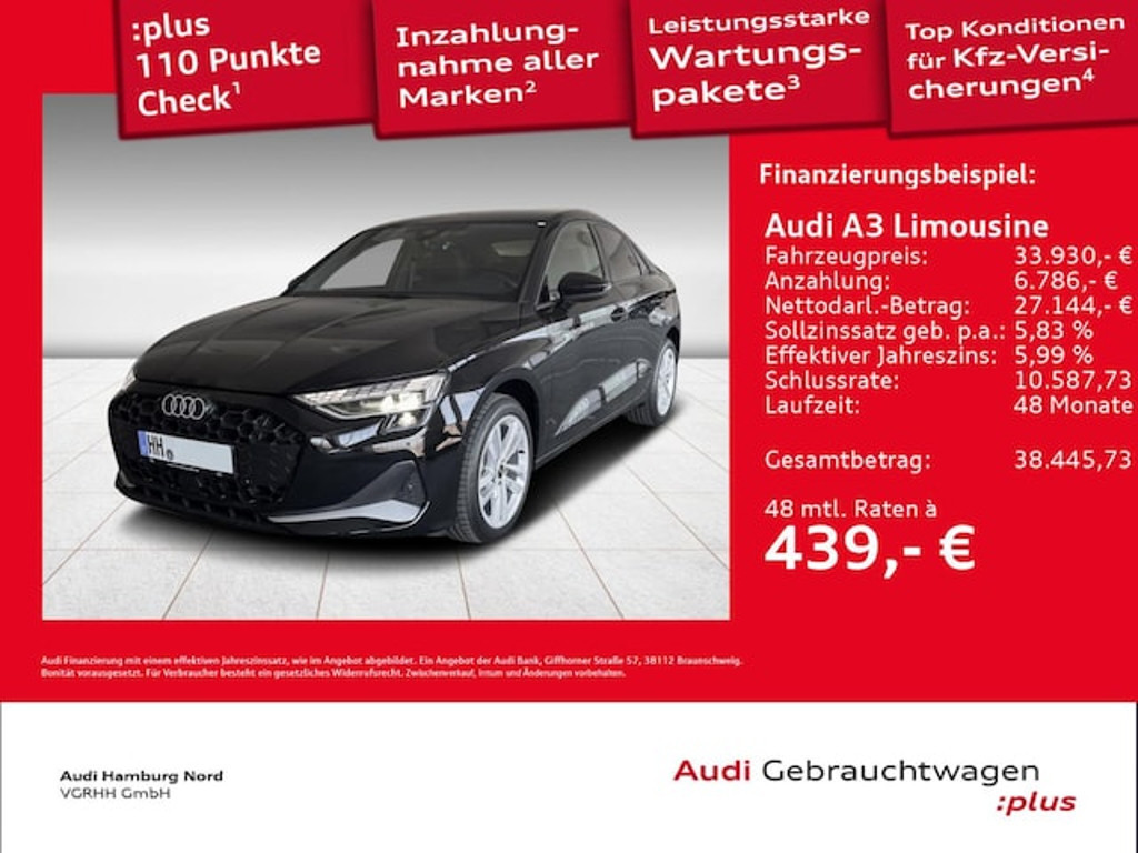 Audi A3 2026 Benzine