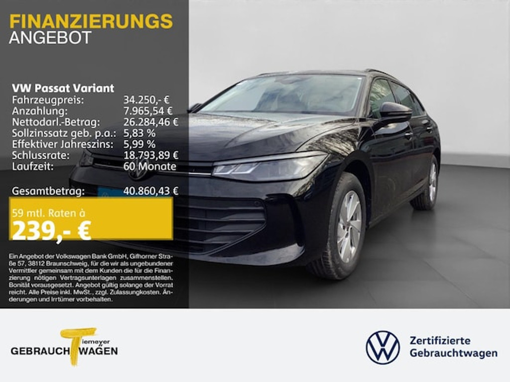 Volkswagen Passat 2025 Benzine