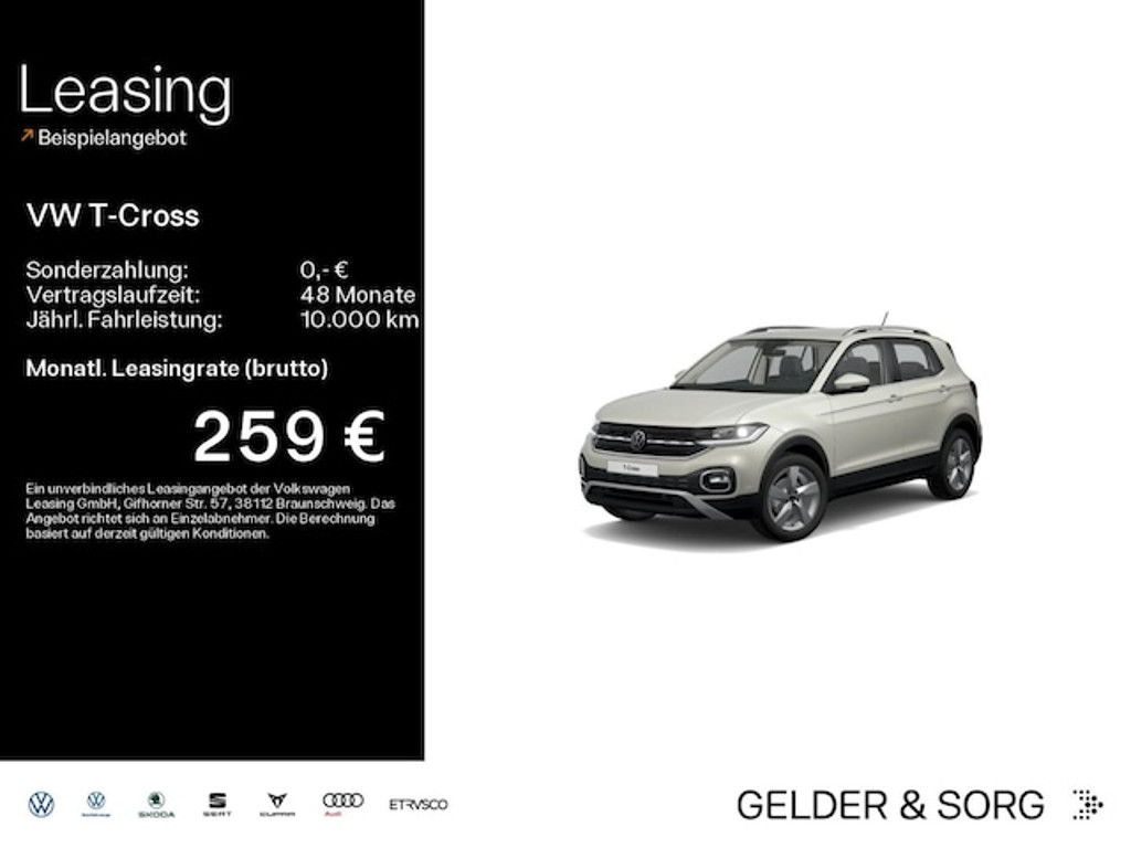 Volkswagen T-Cross 2023 Benzine