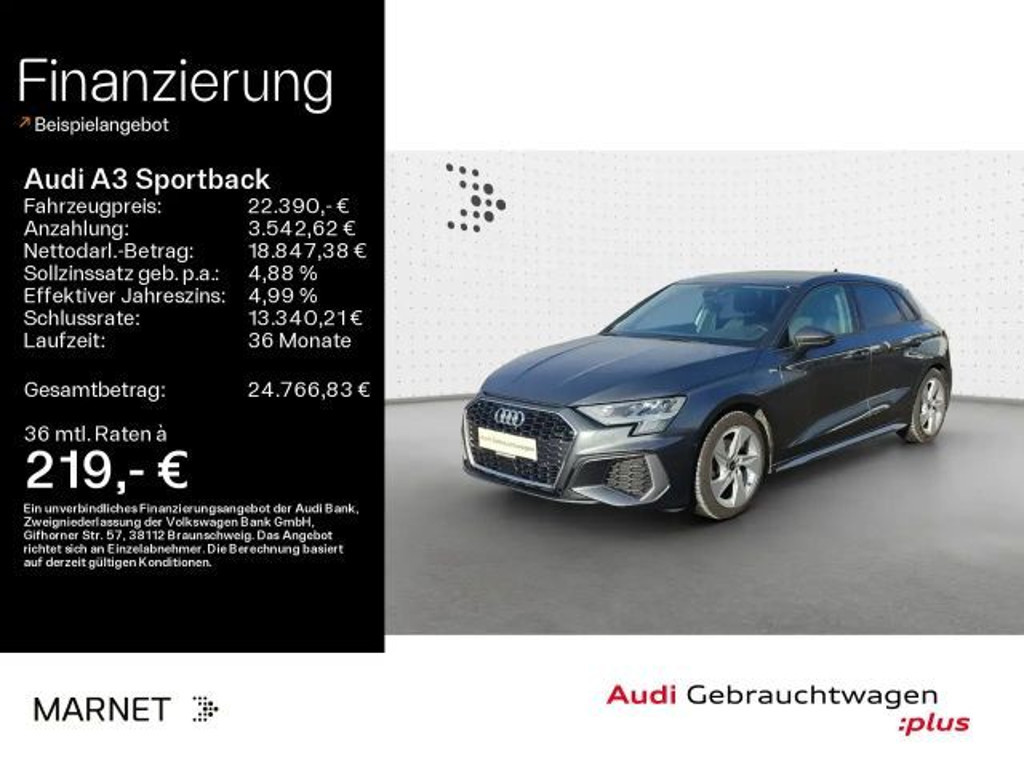 Audi A3 2022 Benzine