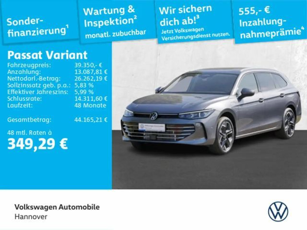 Volkswagen Passat 2024 Hybride Benzine