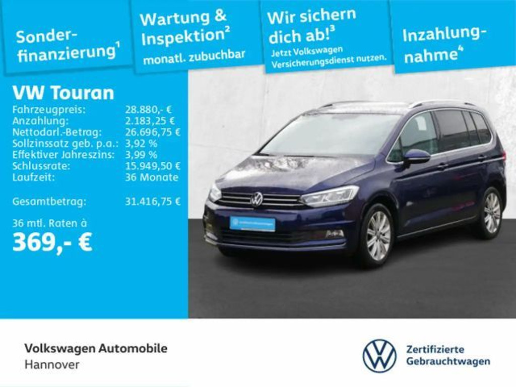 Volkswagen Touran 2022 Benzine