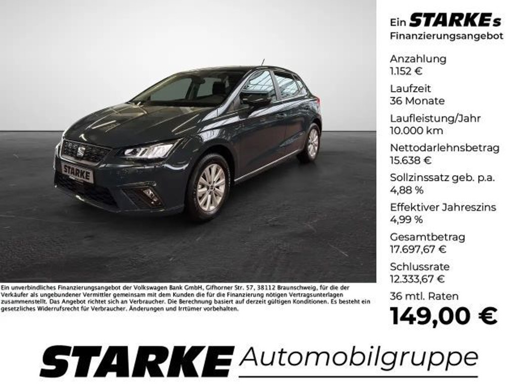 Seat Ibiza 2025 Benzine