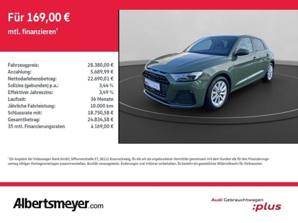 Audi A1 2025 Benzine