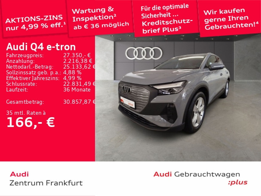 Audi Q4 e-tron 2022 Elektrisch