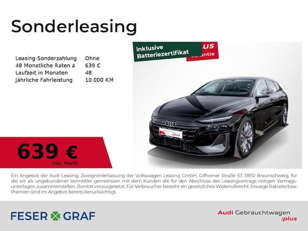 Audi A6 e-tron 2025 Elektrisch