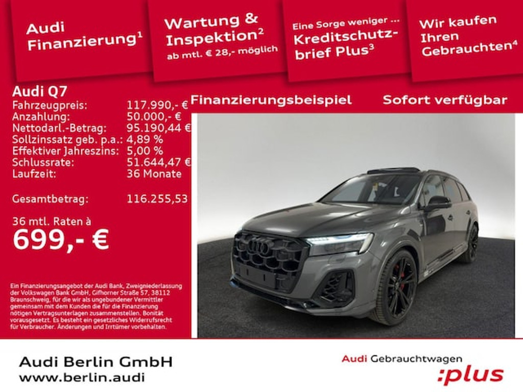 Audi Q7 2026 Hybride Benzine