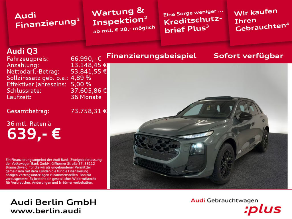 Audi Q3 2026 Hybride Benzine