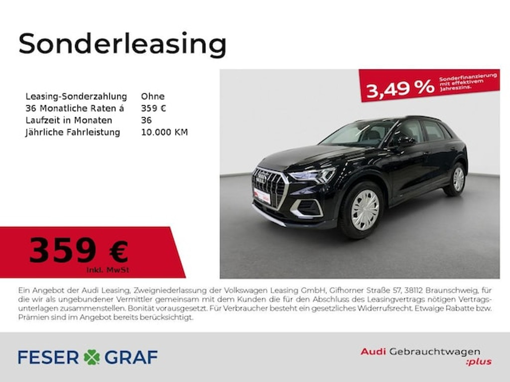 Audi Q3 2025 Benzine