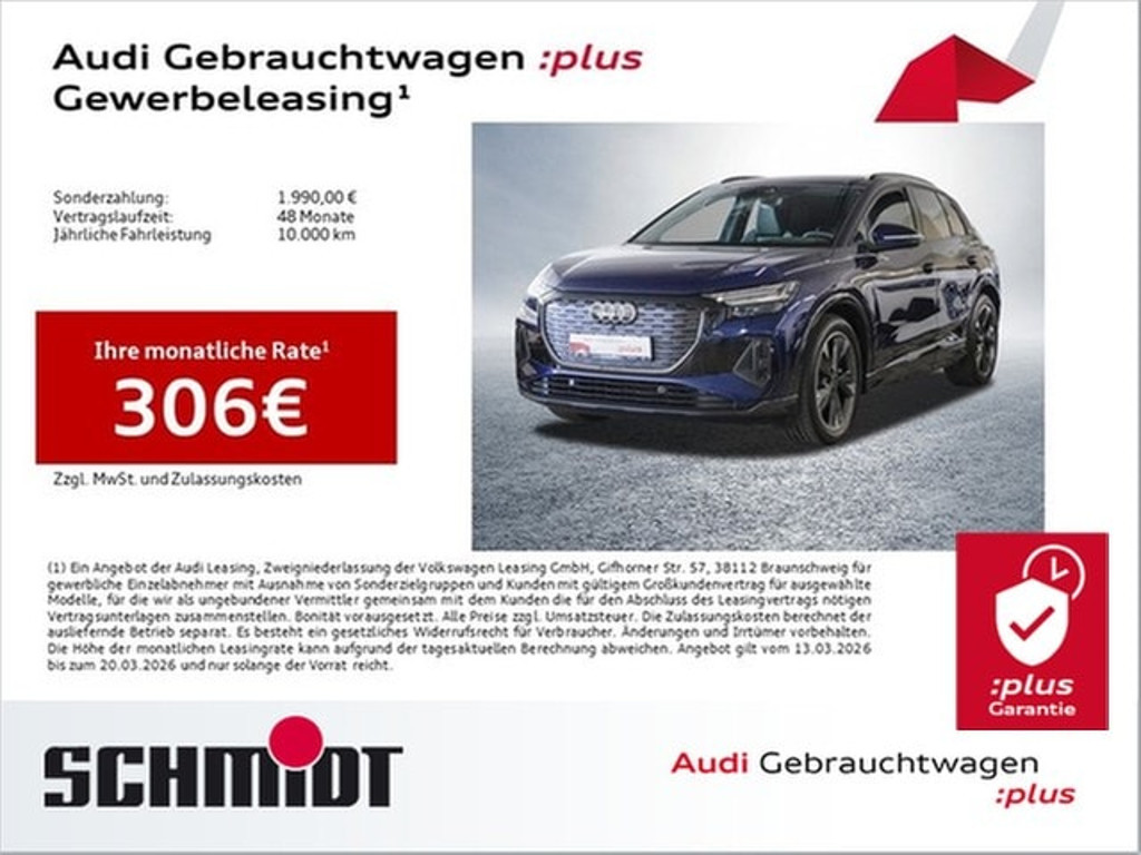Audi Q4 e-tron 2025 Elektrisch
