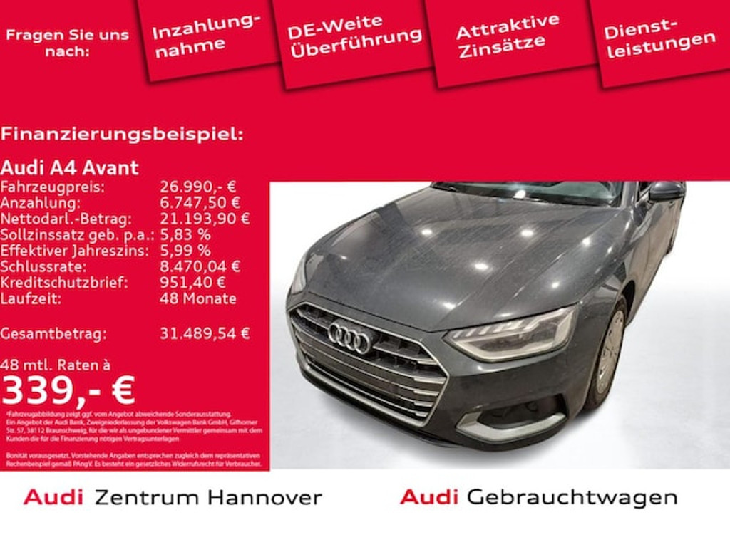 Audi A4 2023 Benzine