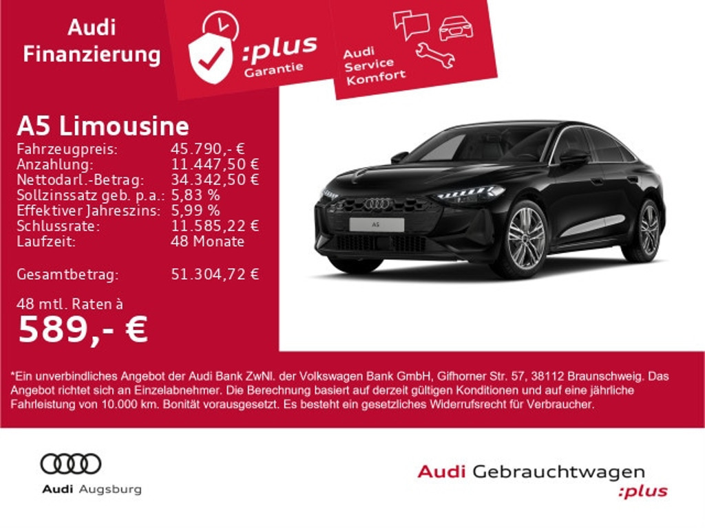 Audi A5 2025 Benzine