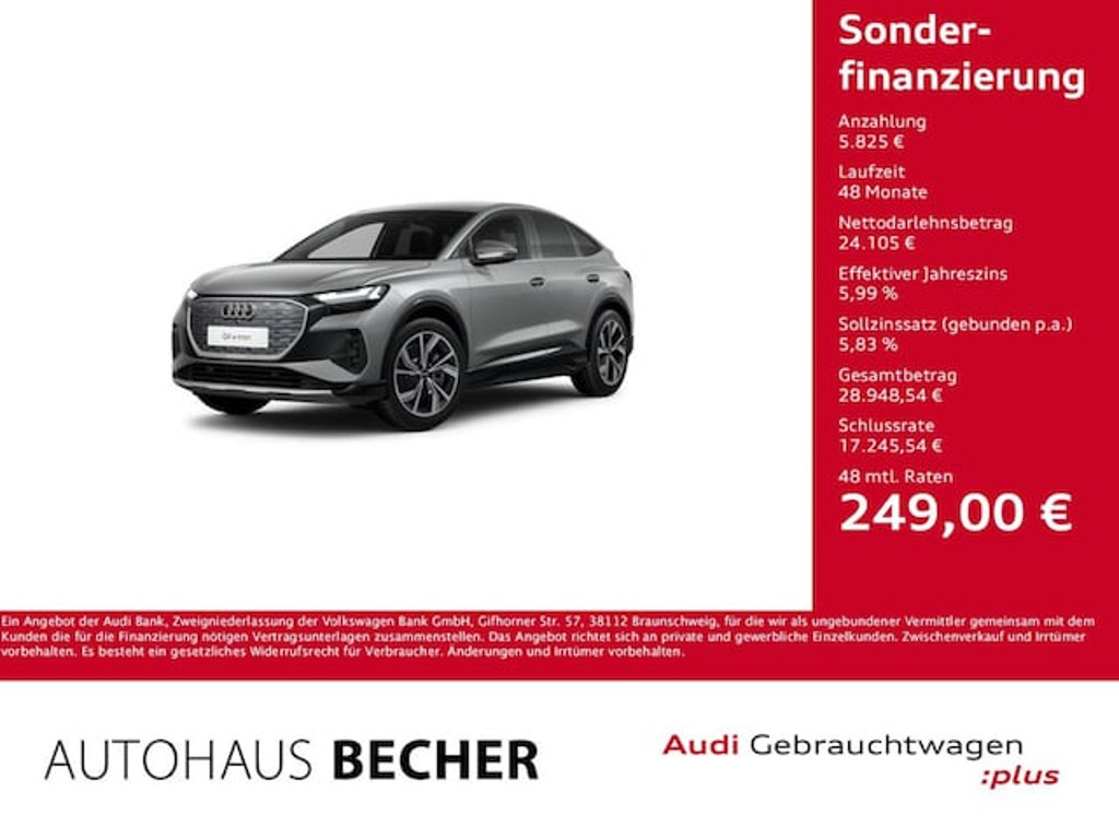 Audi Q4 e-tron 2021 Elektrisch