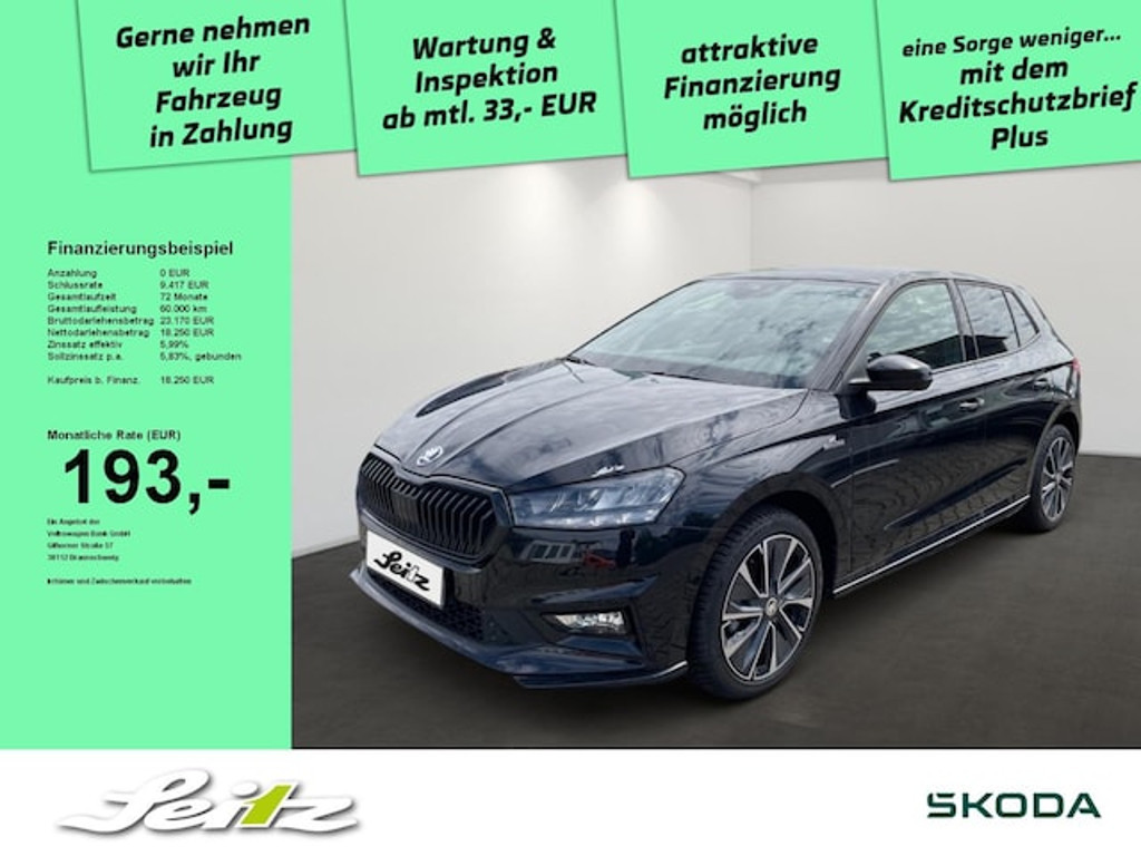 Skoda Fabia 2023 Benzine