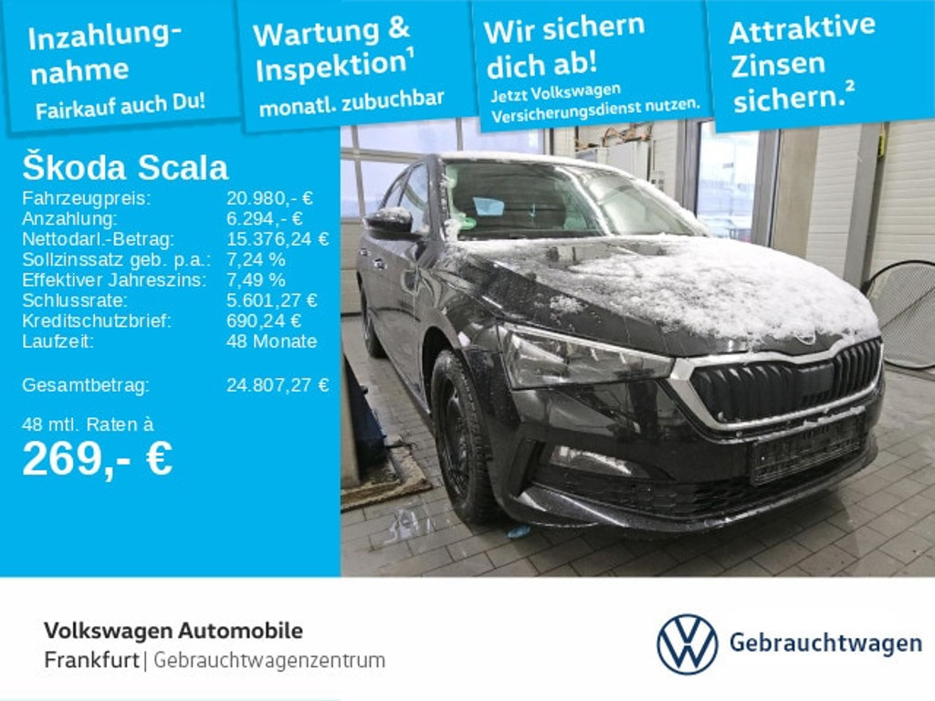 Skoda Scala 2023 Benzine