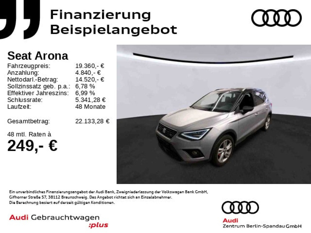 Seat Arona 2021 Benzine