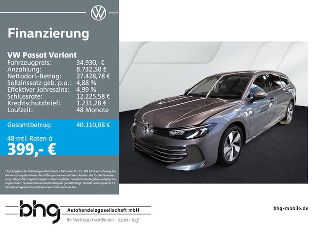 Volkswagen Passat 2025 Hybride Benzine