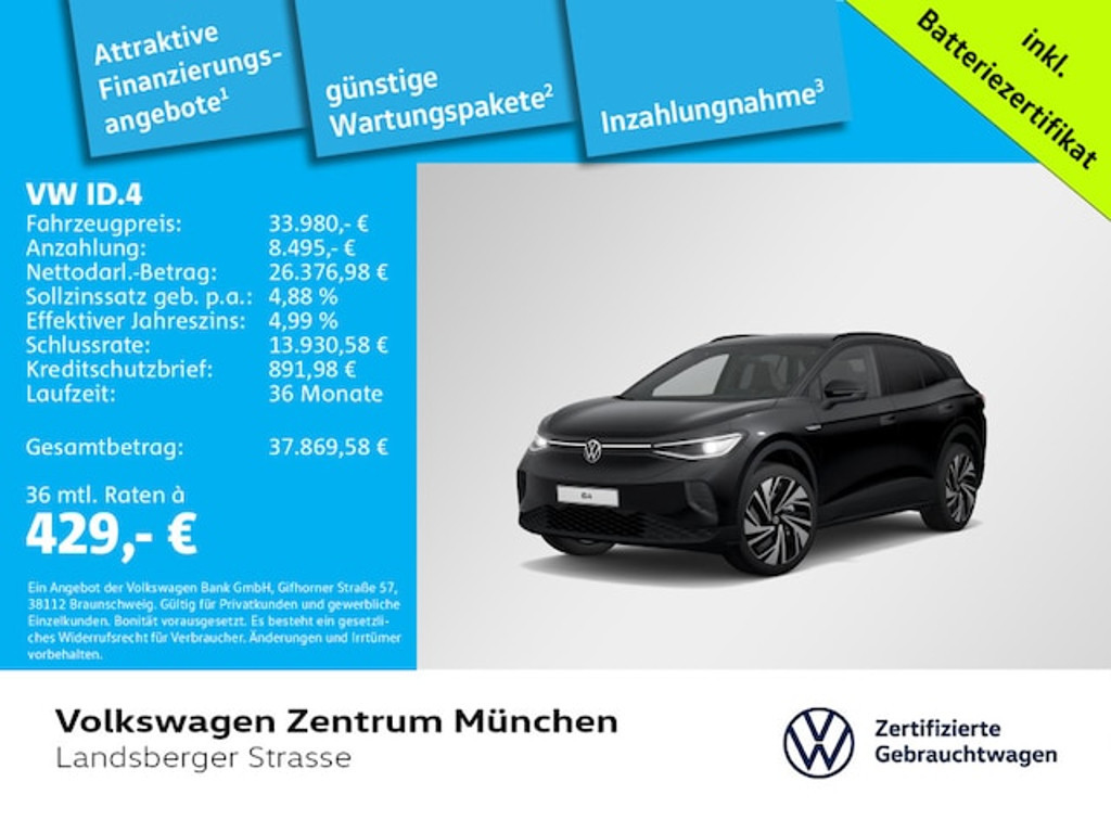 Volkswagen ID.4 2023 Elektrisch
