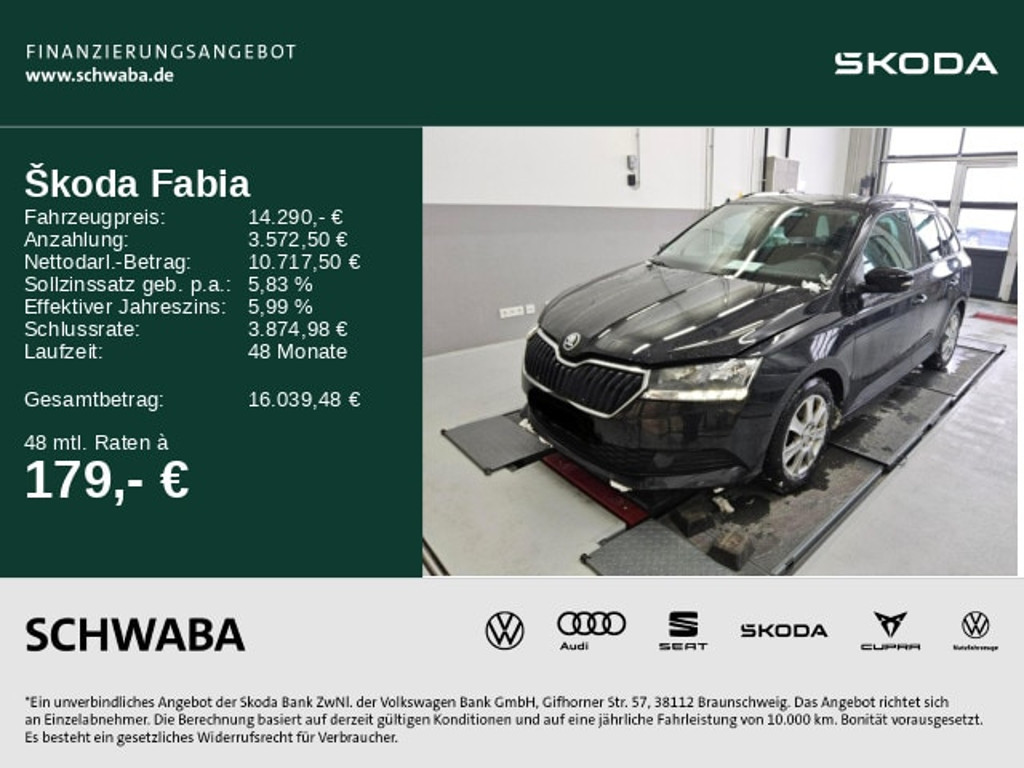 Skoda Fabia 2022 Benzine