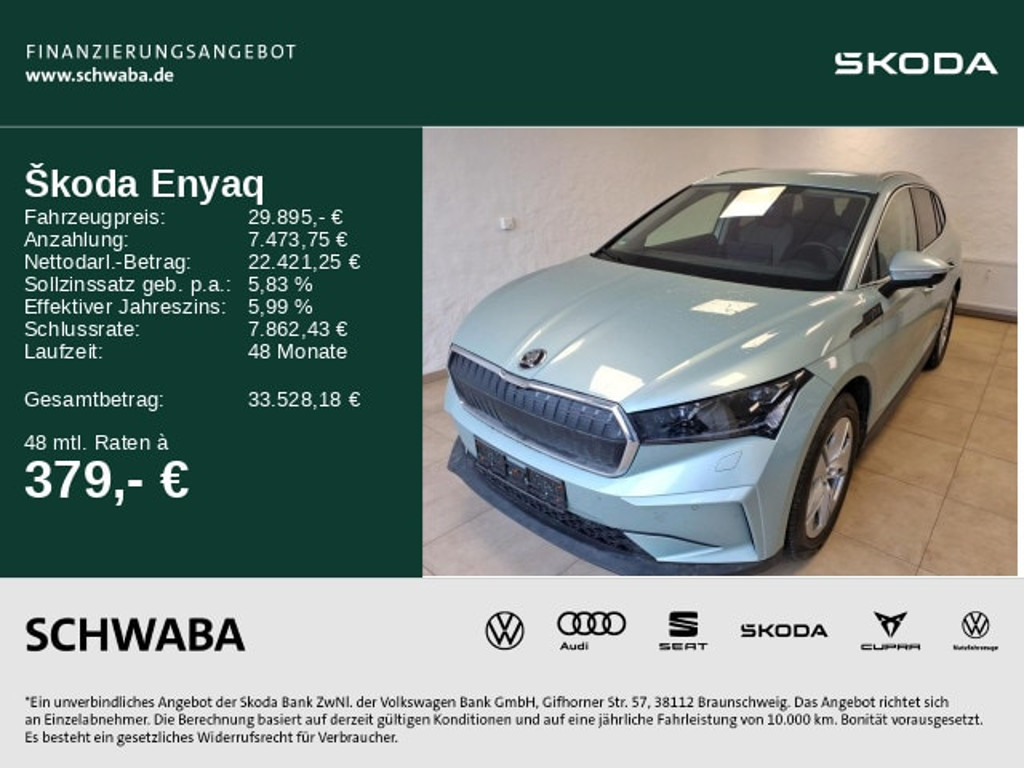 Skoda Enyaq 2022 Elektrisch