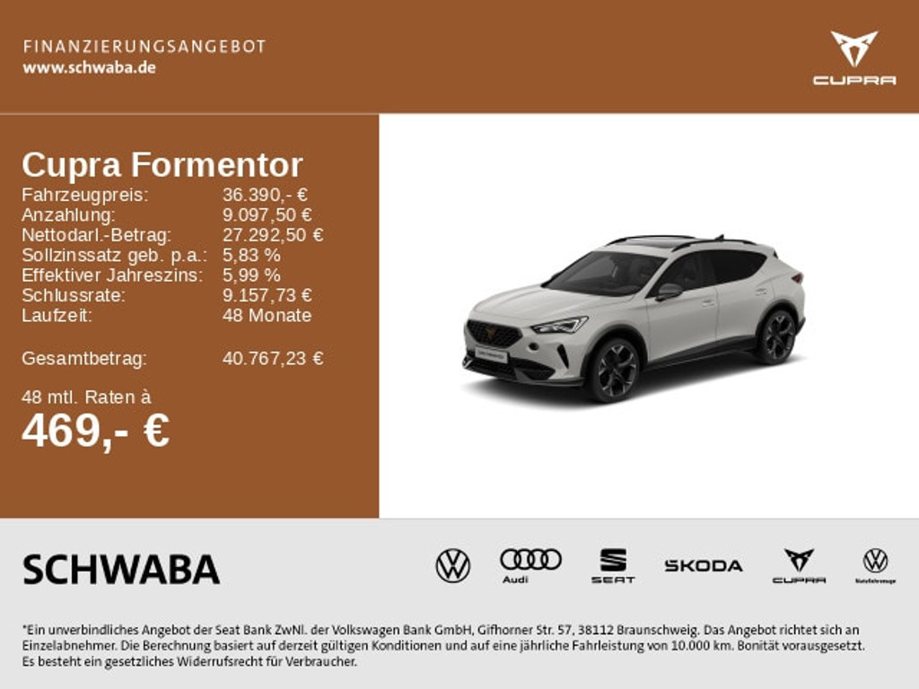 Cupra Formentor 2024 Benzine