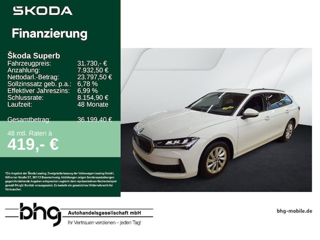 Skoda Superb 2025 Benzine