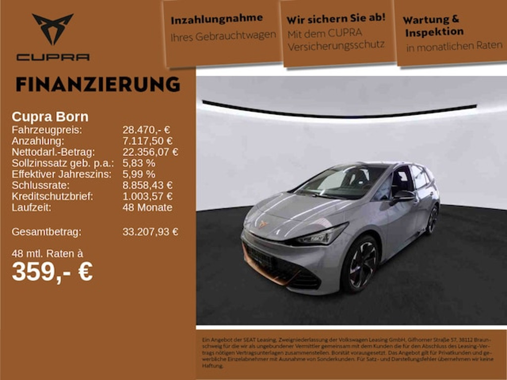 Cupra Born 2023 Elektrisch