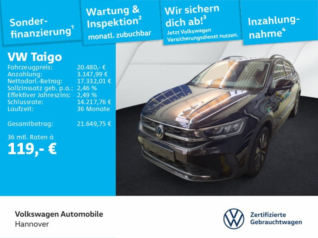 Volkswagen Taigo 2025 Benzine