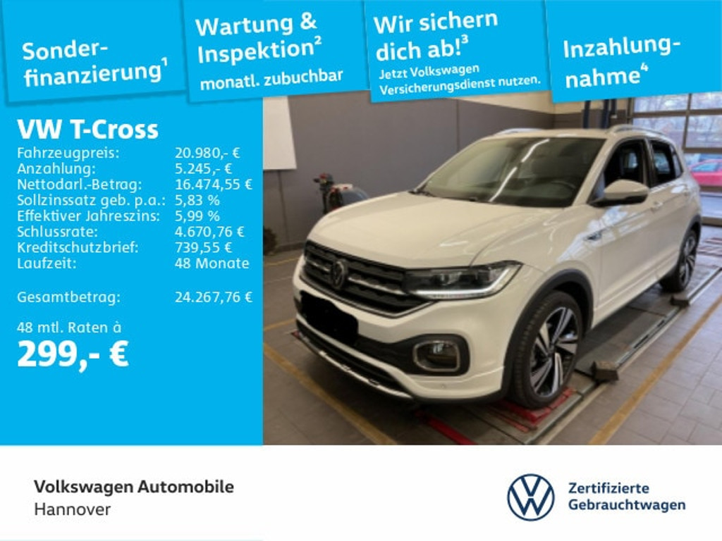 Volkswagen T-Cross 2022 Benzine
