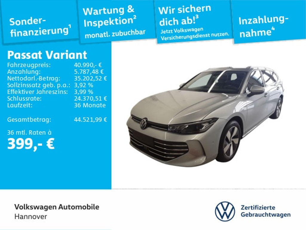Volkswagen Passat 2025 Benzine