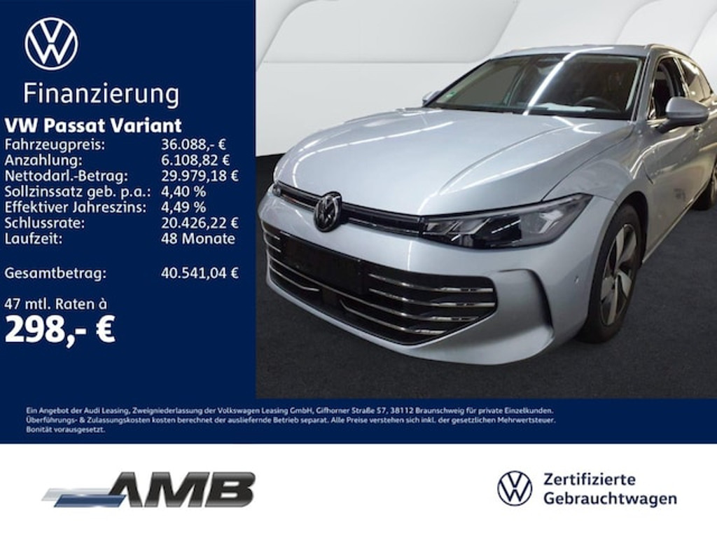 Volkswagen Passat 2025 Hybride Benzine