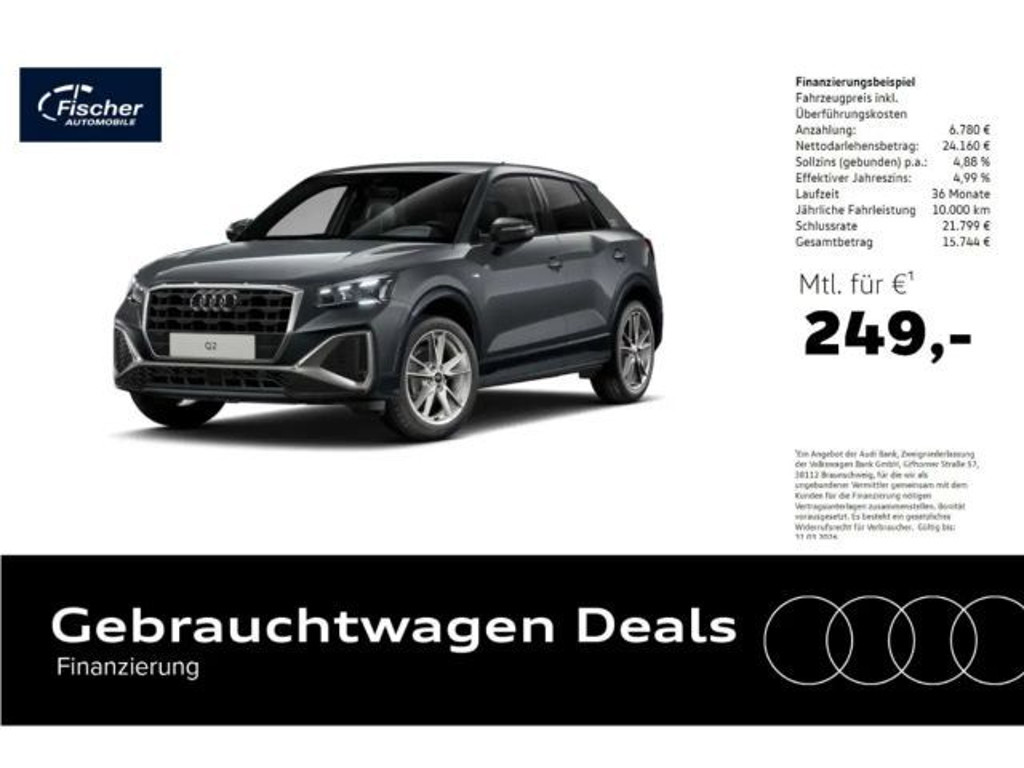 Audi Q2 2025 Benzine