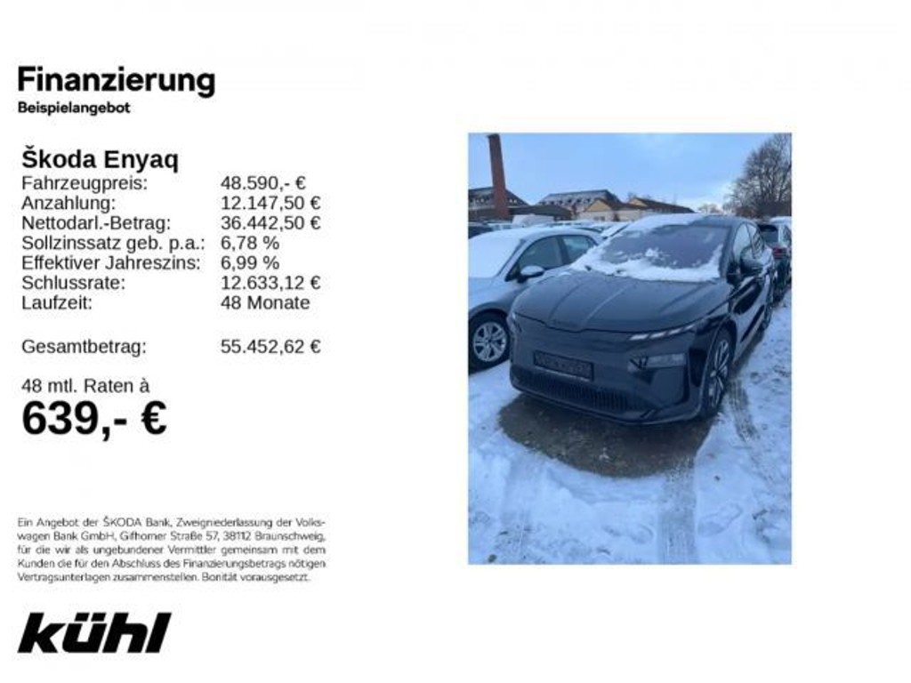 Skoda Enyaq 2025 Elektrisch